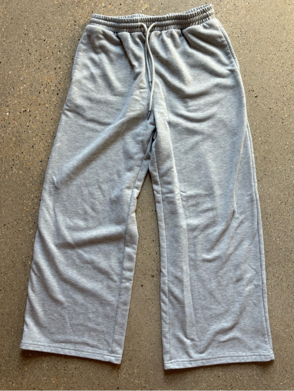 Cider Light Gray Pull-On Sweatpants